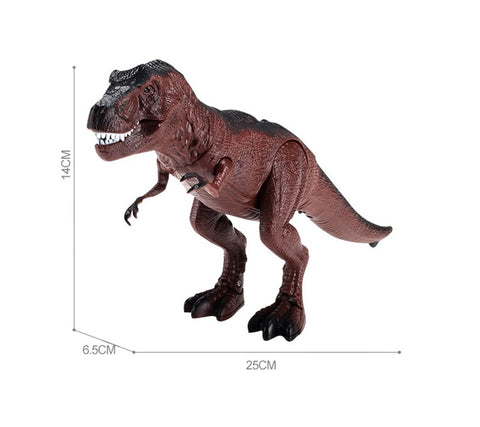 Criança Brincando com Dinossauro