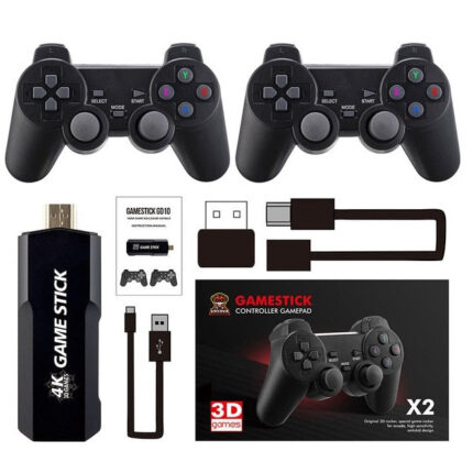 Game Stick Gd10 4k + de 30.000 JOGOS 64 Gb e 2 Controles sem Fio MAGIA TOY 377.37 Magia Toy